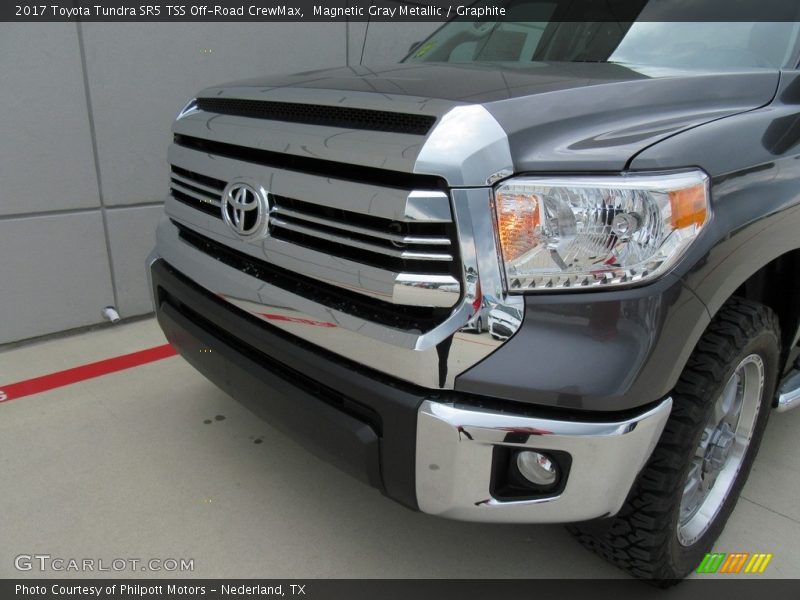 Magnetic Gray Metallic / Graphite 2017 Toyota Tundra SR5 TSS Off-Road CrewMax