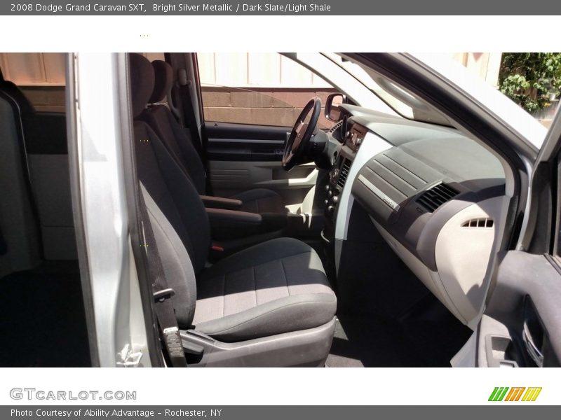 Bright Silver Metallic / Dark Slate/Light Shale 2008 Dodge Grand Caravan SXT