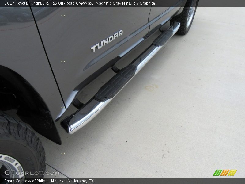 Magnetic Gray Metallic / Graphite 2017 Toyota Tundra SR5 TSS Off-Road CrewMax
