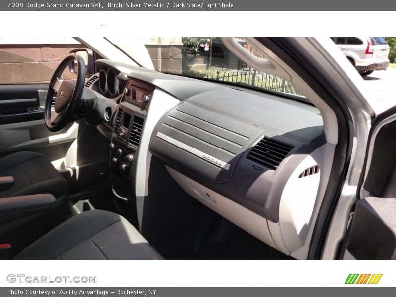 Bright Silver Metallic / Dark Slate/Light Shale 2008 Dodge Grand Caravan SXT