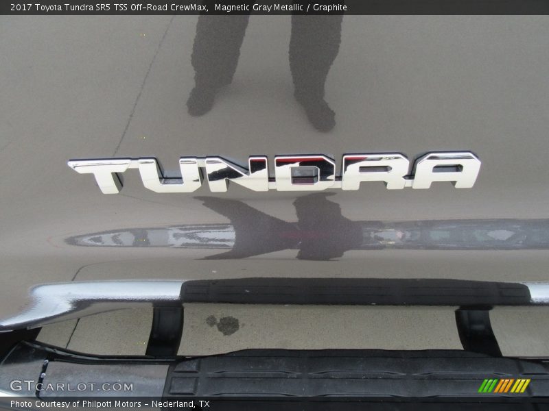 Magnetic Gray Metallic / Graphite 2017 Toyota Tundra SR5 TSS Off-Road CrewMax