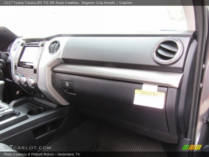 Magnetic Gray Metallic / Graphite 2017 Toyota Tundra SR5 TSS Off-Road CrewMax