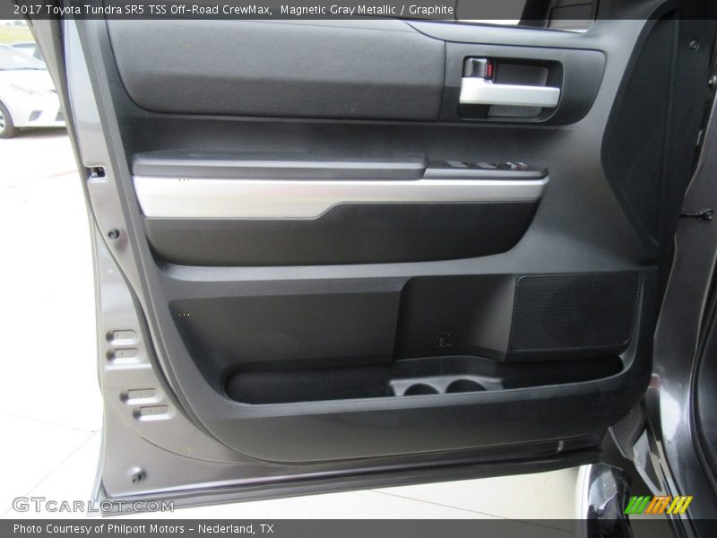 Magnetic Gray Metallic / Graphite 2017 Toyota Tundra SR5 TSS Off-Road CrewMax