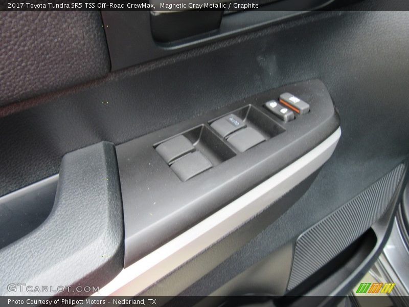 Magnetic Gray Metallic / Graphite 2017 Toyota Tundra SR5 TSS Off-Road CrewMax