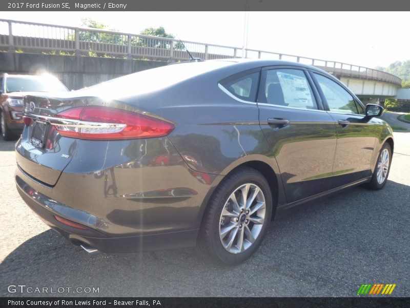 Magnetic / Ebony 2017 Ford Fusion SE