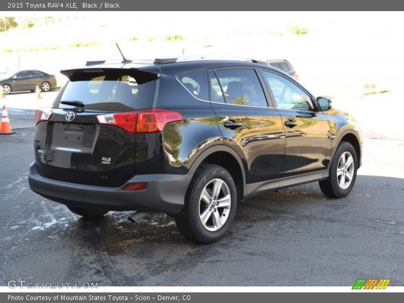 Black / Black 2015 Toyota RAV4 XLE
