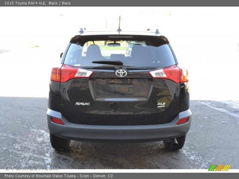 Black / Black 2015 Toyota RAV4 XLE