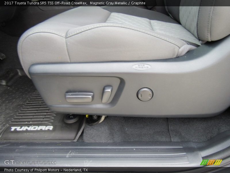 Magnetic Gray Metallic / Graphite 2017 Toyota Tundra SR5 TSS Off-Road CrewMax