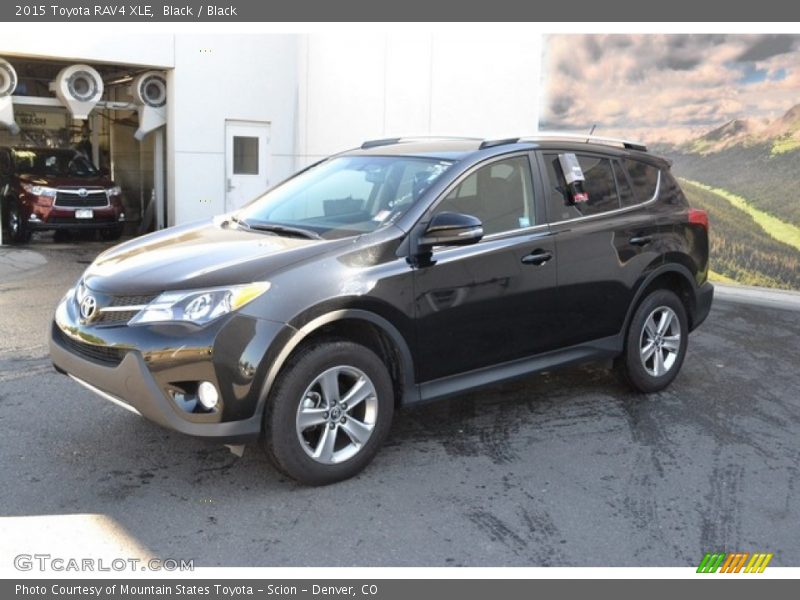 Black / Black 2015 Toyota RAV4 XLE