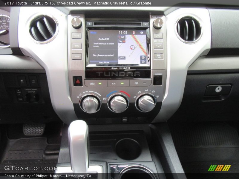 Controls of 2017 Tundra SR5 TSS Off-Road CrewMax