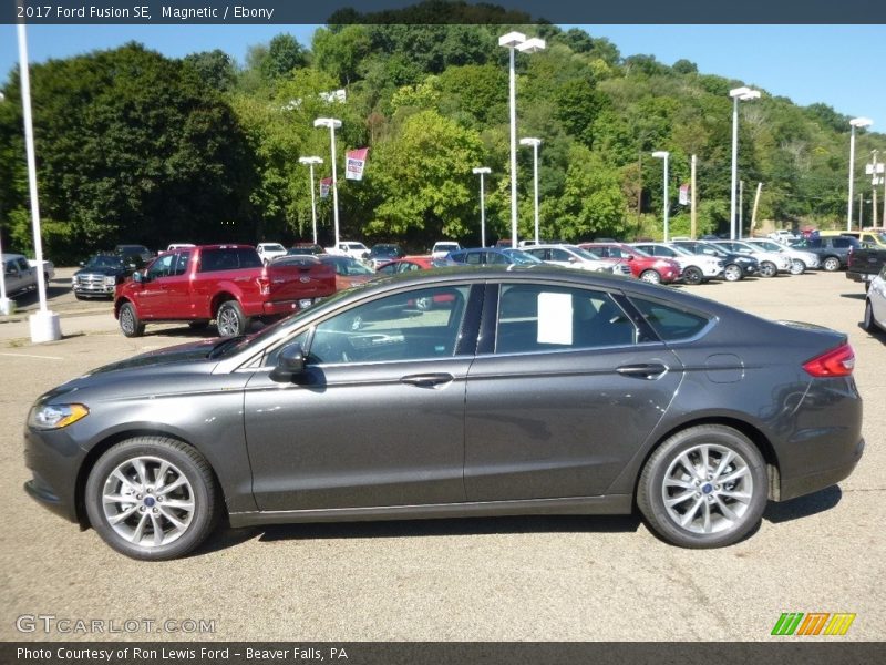 Magnetic / Ebony 2017 Ford Fusion SE