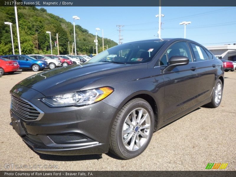 Magnetic / Ebony 2017 Ford Fusion SE