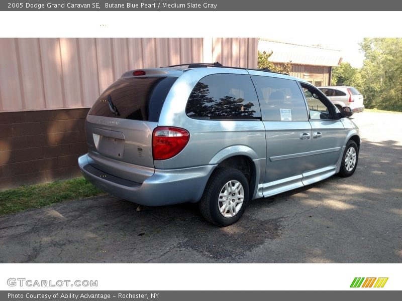 Butane Blue Pearl / Medium Slate Gray 2005 Dodge Grand Caravan SE