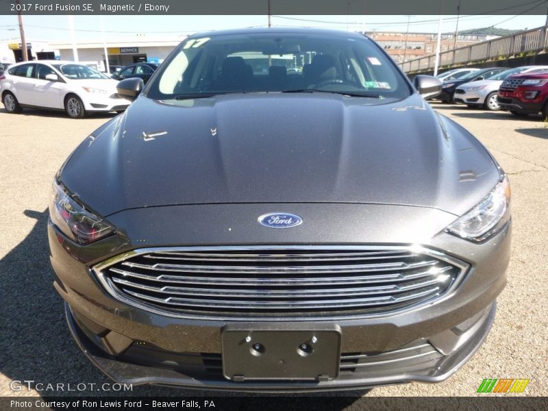 Magnetic / Ebony 2017 Ford Fusion SE
