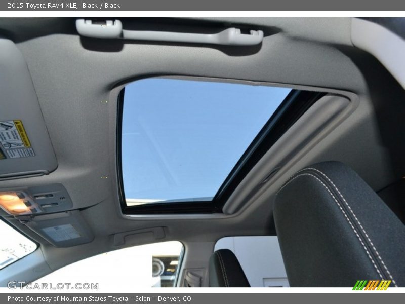 Black / Black 2015 Toyota RAV4 XLE