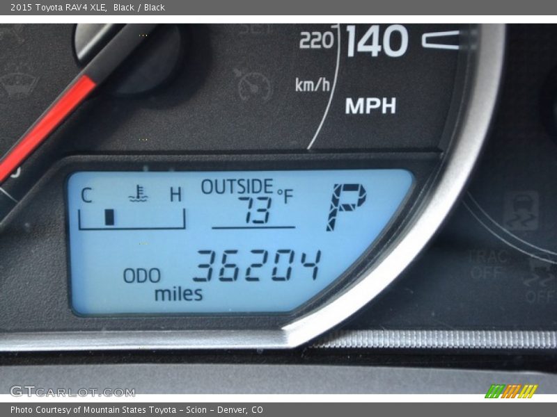 Black / Black 2015 Toyota RAV4 XLE