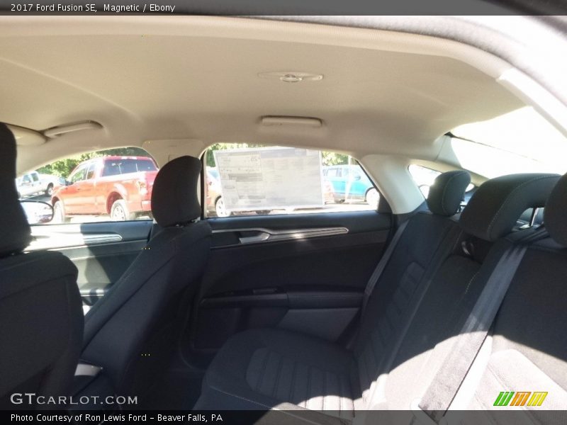 Magnetic / Ebony 2017 Ford Fusion SE