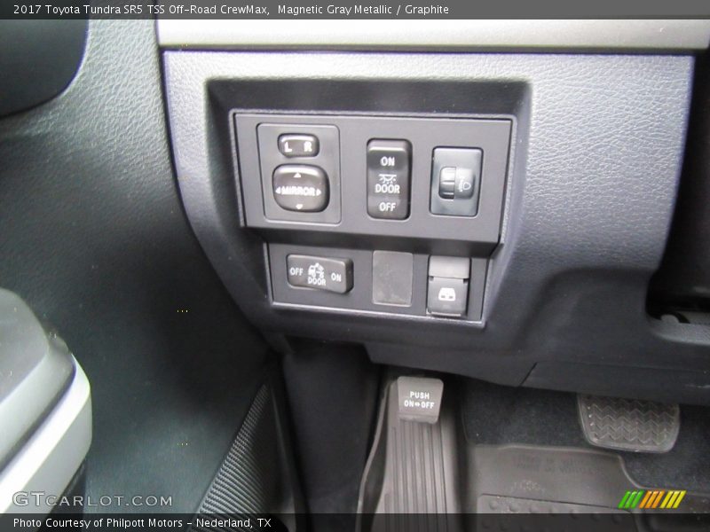 Magnetic Gray Metallic / Graphite 2017 Toyota Tundra SR5 TSS Off-Road CrewMax