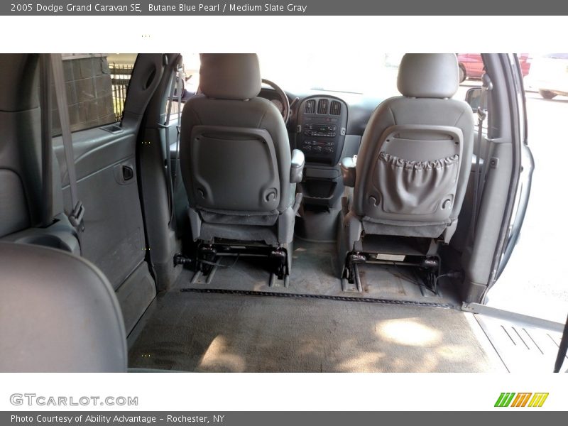 Butane Blue Pearl / Medium Slate Gray 2005 Dodge Grand Caravan SE