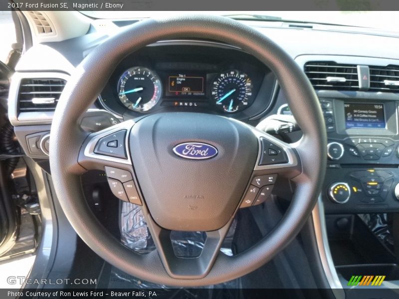 Magnetic / Ebony 2017 Ford Fusion SE