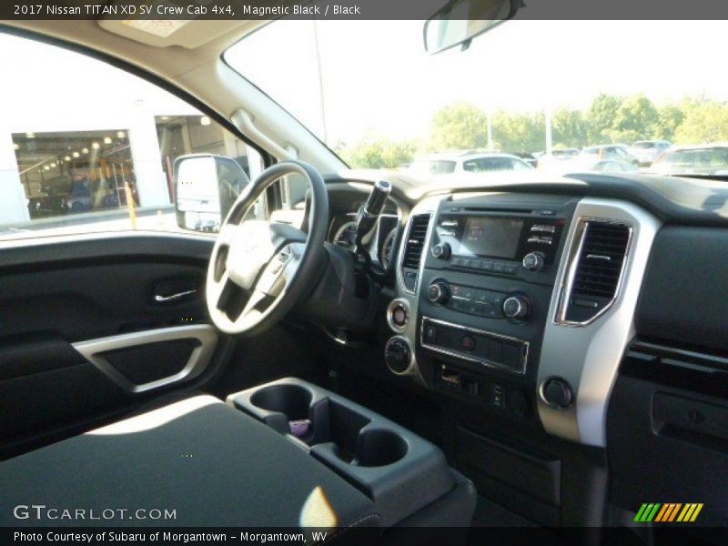 Magnetic Black / Black 2017 Nissan TITAN XD SV Crew Cab 4x4