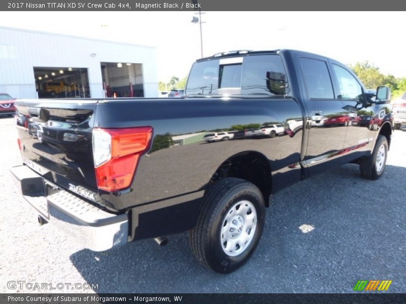 Magnetic Black / Black 2017 Nissan TITAN XD SV Crew Cab 4x4