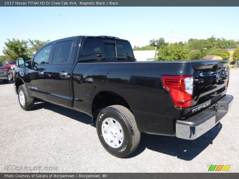 Magnetic Black / Black 2017 Nissan TITAN XD SV Crew Cab 4x4