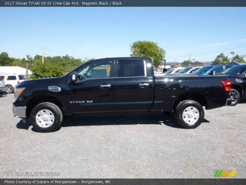 Magnetic Black / Black 2017 Nissan TITAN XD SV Crew Cab 4x4