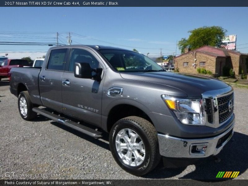 Front 3/4 View of 2017 TITAN XD SV Crew Cab 4x4