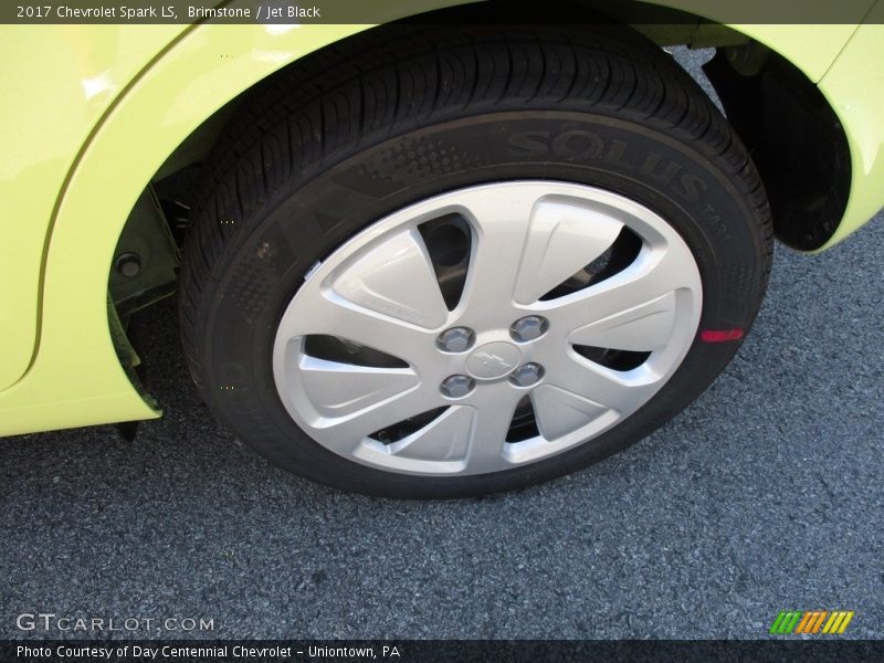 Brimstone / Jet Black 2017 Chevrolet Spark LS