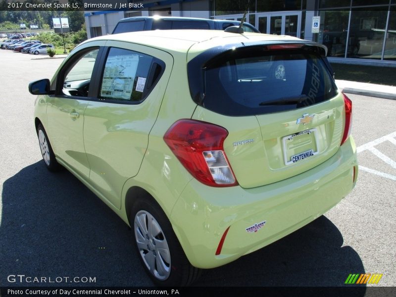 Brimstone / Jet Black 2017 Chevrolet Spark LS