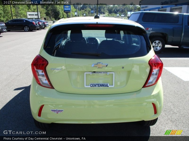 Brimstone / Jet Black 2017 Chevrolet Spark LS