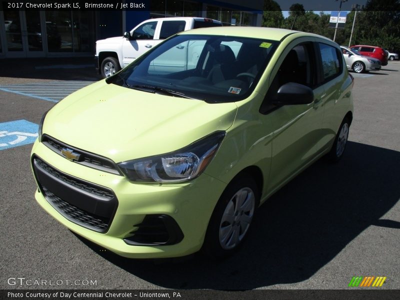Brimstone / Jet Black 2017 Chevrolet Spark LS