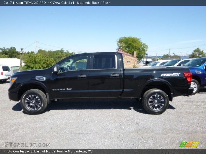  2017 TITAN XD PRO-4X Crew Cab 4x4 Magnetic Black