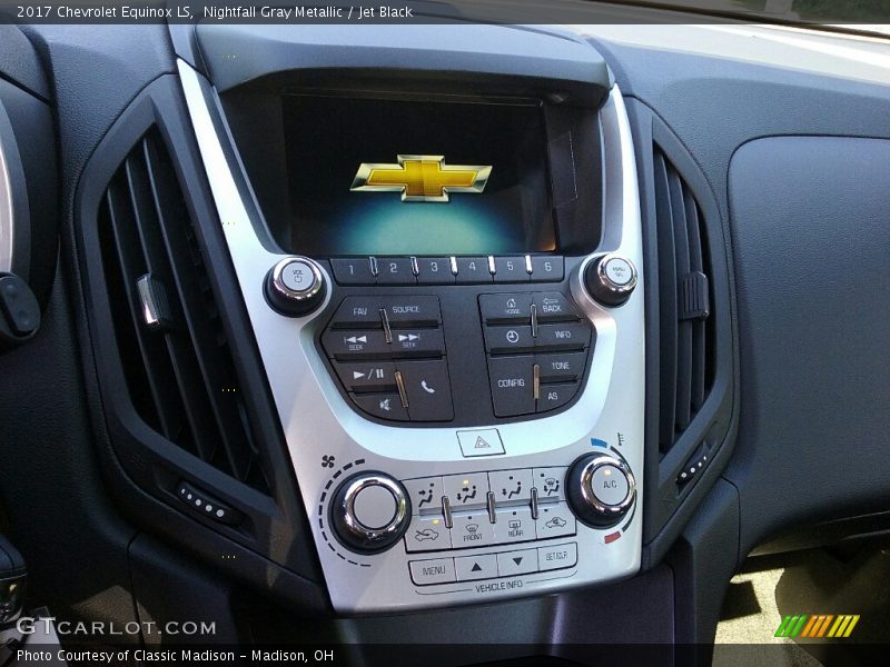 Nightfall Gray Metallic / Jet Black 2017 Chevrolet Equinox LS