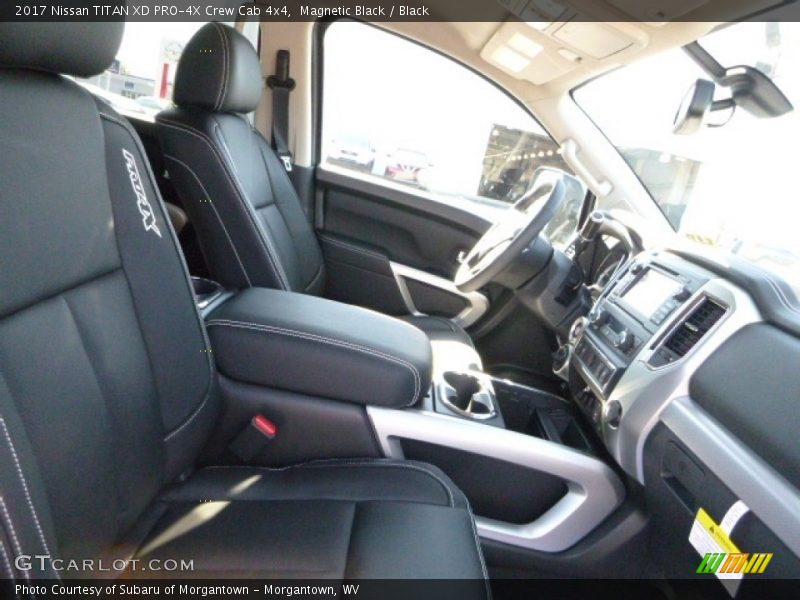  2017 TITAN XD PRO-4X Crew Cab 4x4 Black Interior