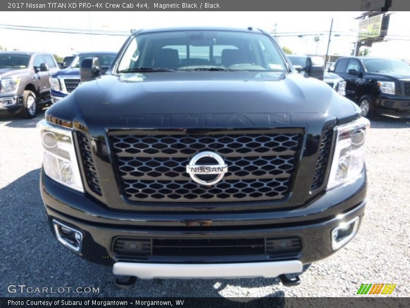  2017 TITAN XD PRO-4X Crew Cab 4x4 Magnetic Black