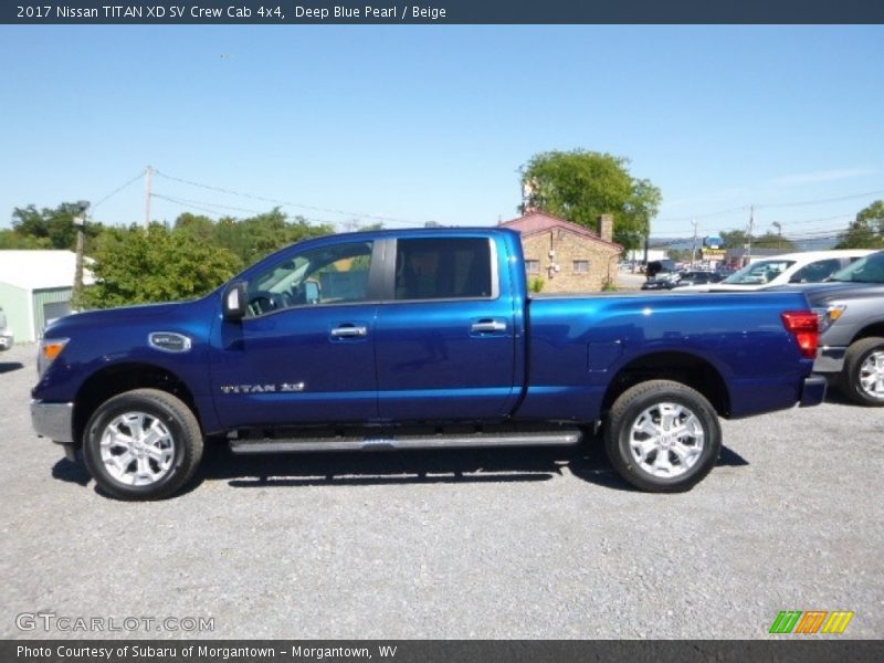  2017 TITAN XD SV Crew Cab 4x4 Deep Blue Pearl
