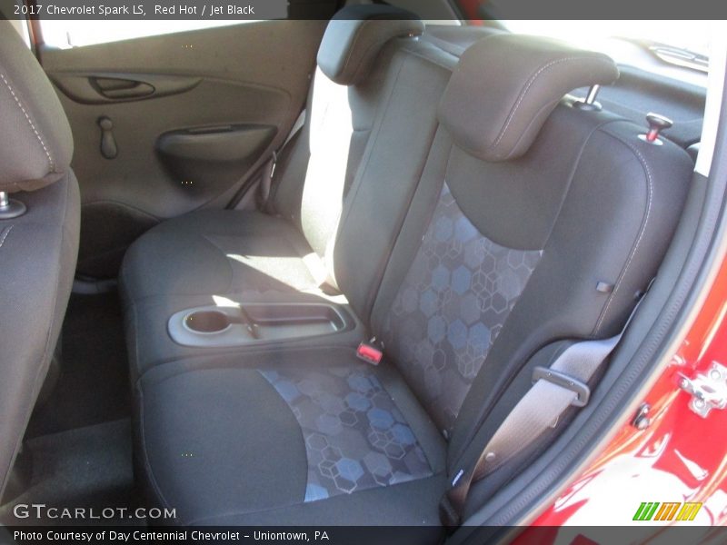 Red Hot / Jet Black 2017 Chevrolet Spark LS