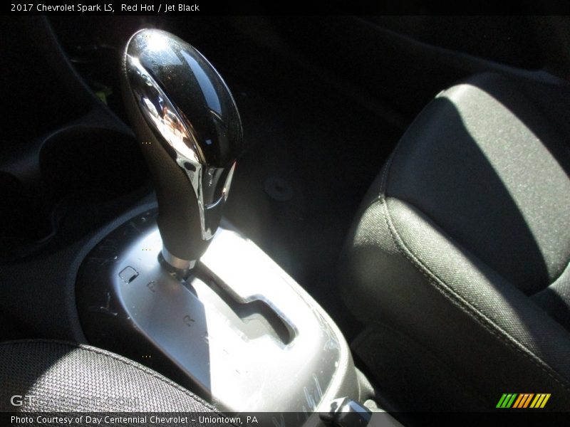 Red Hot / Jet Black 2017 Chevrolet Spark LS