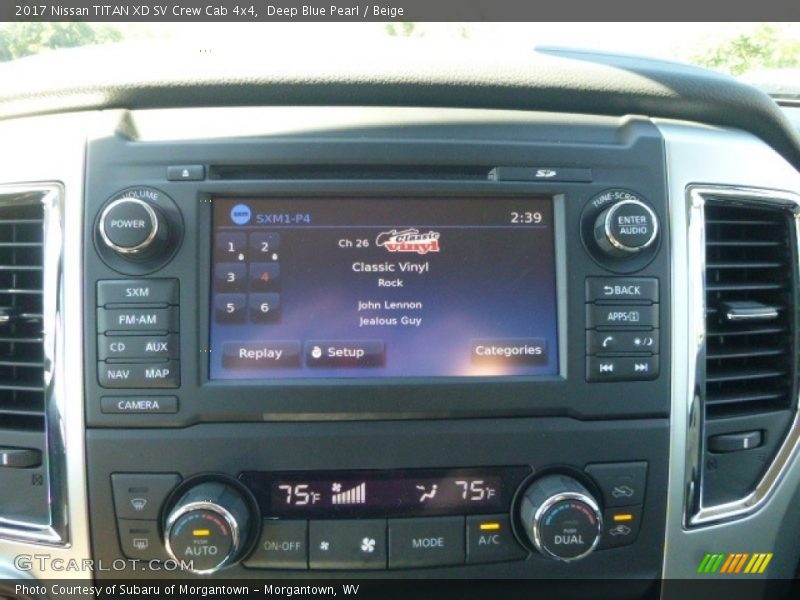 Controls of 2017 TITAN XD SV Crew Cab 4x4