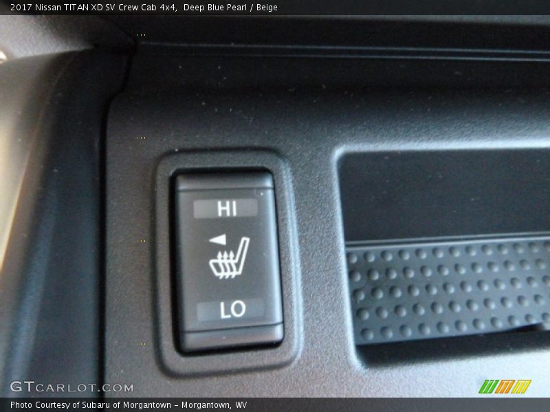 Controls of 2017 TITAN XD SV Crew Cab 4x4