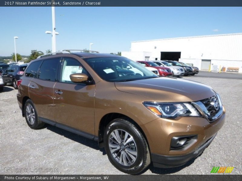Front 3/4 View of 2017 Pathfinder SV 4x4
