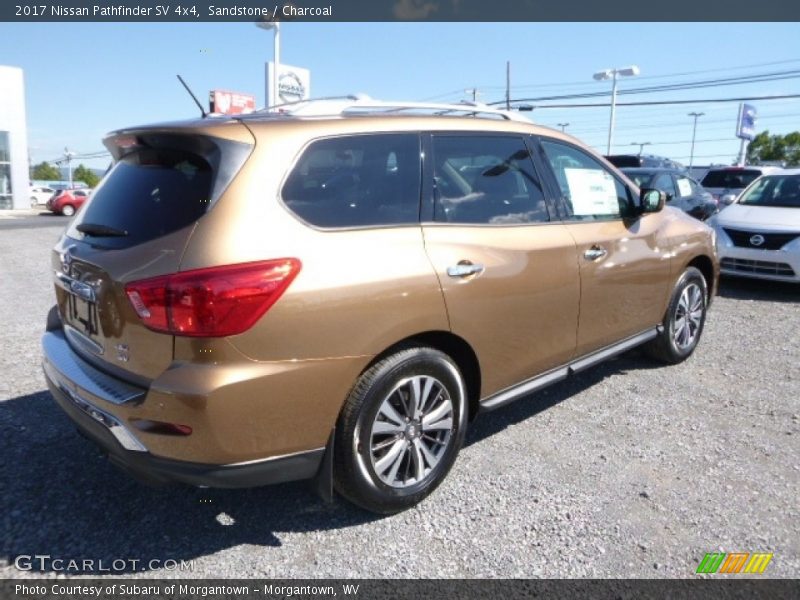 Sandstone / Charcoal 2017 Nissan Pathfinder SV 4x4