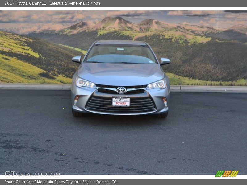 Celestial Silver Metallic / Ash 2017 Toyota Camry LE