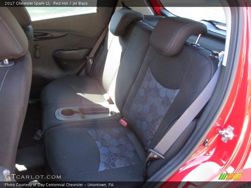 Rear Seat of 2017 Spark LS