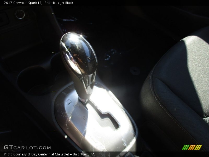 Red Hot / Jet Black 2017 Chevrolet Spark LS