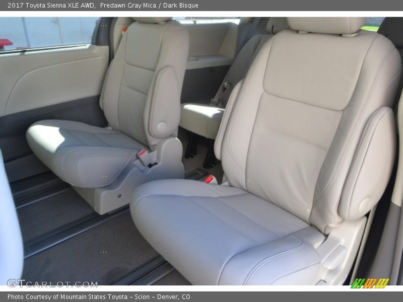 Predawn Gray Mica / Dark Bisque 2017 Toyota Sienna XLE AWD