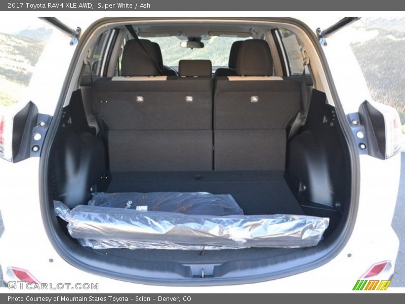 Super White / Ash 2017 Toyota RAV4 XLE AWD