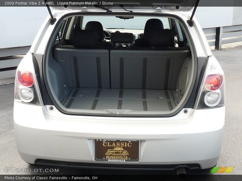 Liquid Platinum Metallic / Ebony 2009 Pontiac Vibe 2.4 AWD